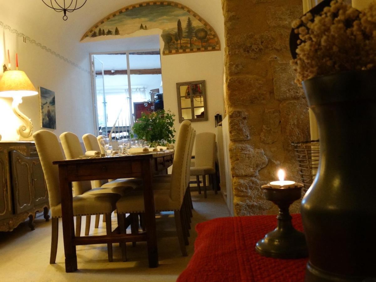 Un Patio En Luberon Bed & Breakfast Ansouis Exterior foto