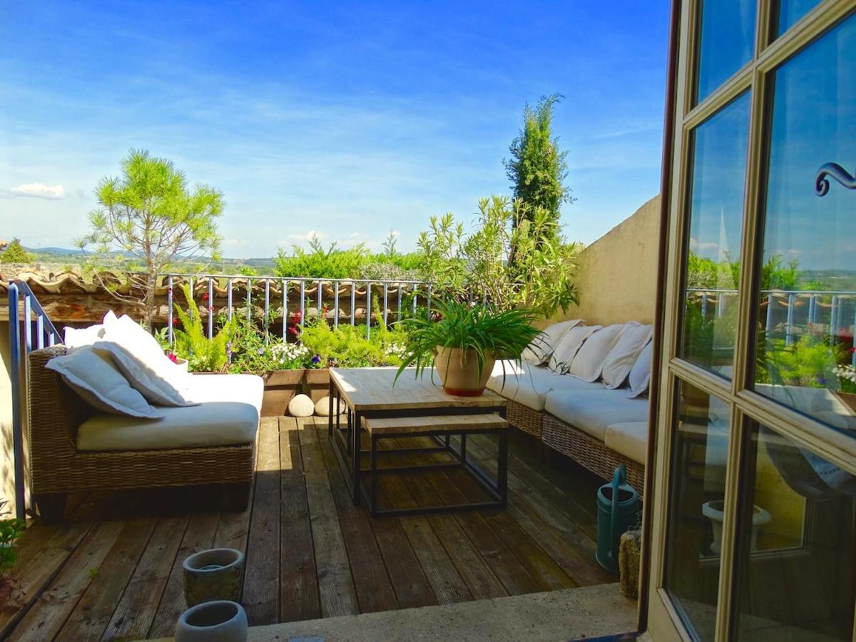 Un Patio En Luberon Bed & Breakfast Ansouis Exterior foto